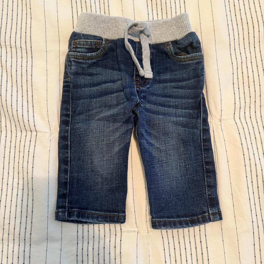 TUCKER AND TATE BABY BOY JEANS IN DARK WASH SIZE 3 MONTHS
